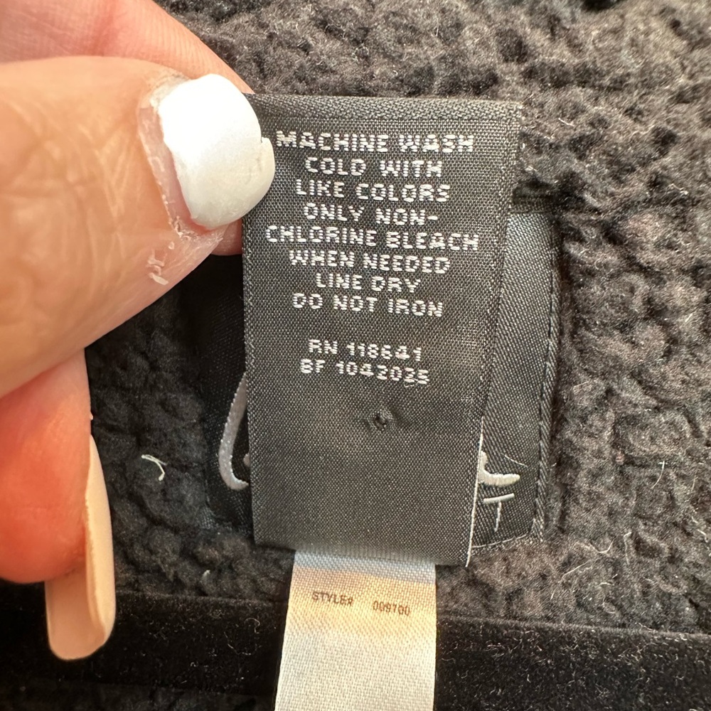 Lane Bryant Women's Black Mid-weight Winter Quilted Warm Jacket Plus Size 22 24 - Picture 11 of 12